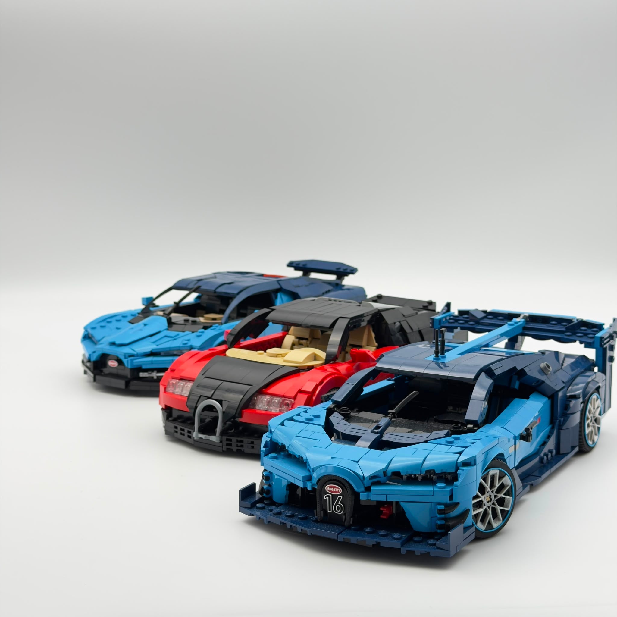 The Bugatti trio