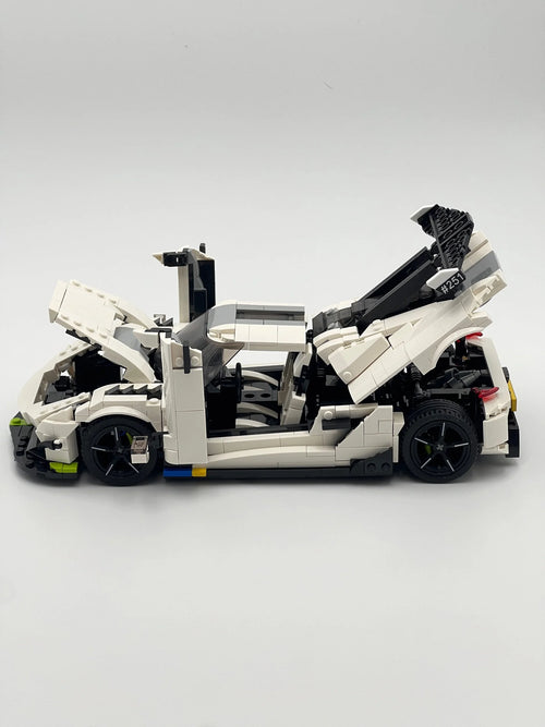 Jesko Attack Custom Brick Build Kit - 3DSupercarBricks