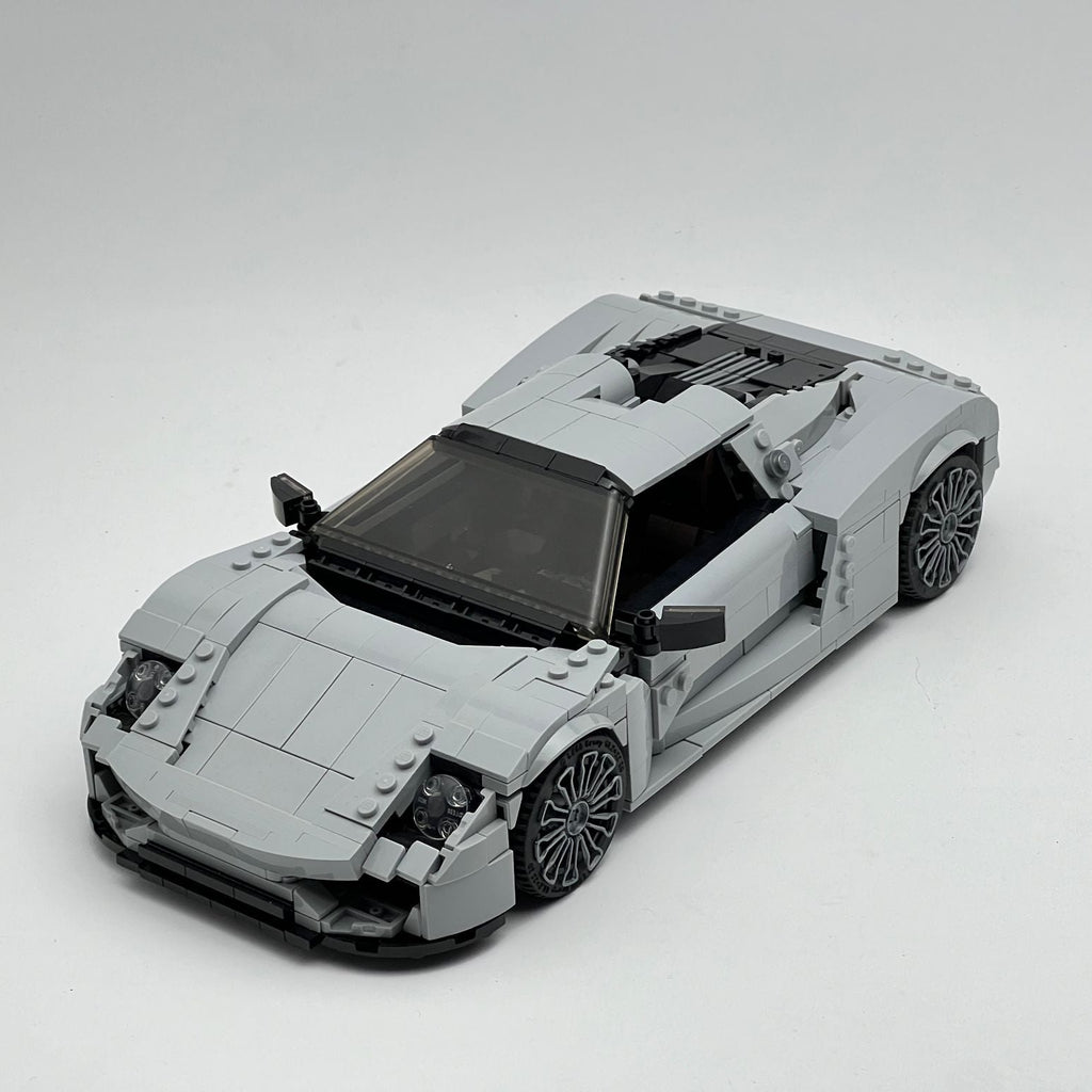 Porsche 918 Spyder Brick Build Kit - 3DSupercarBricks