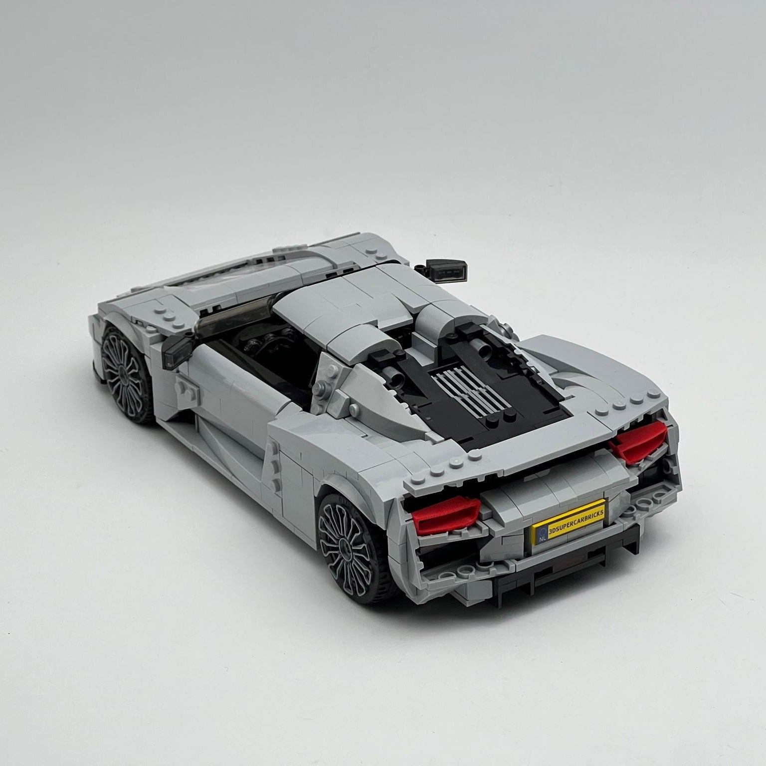 Porsche 918 Spyder Brick Build Kit - 3DSupercarBricks