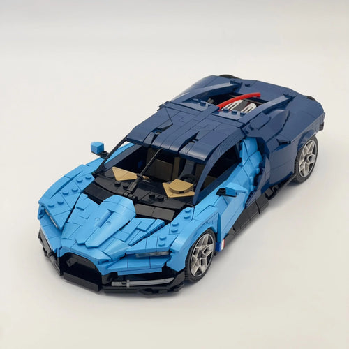 Bugatti Tourbillon Custom Brick Build Kit | 3DSupercarBricks