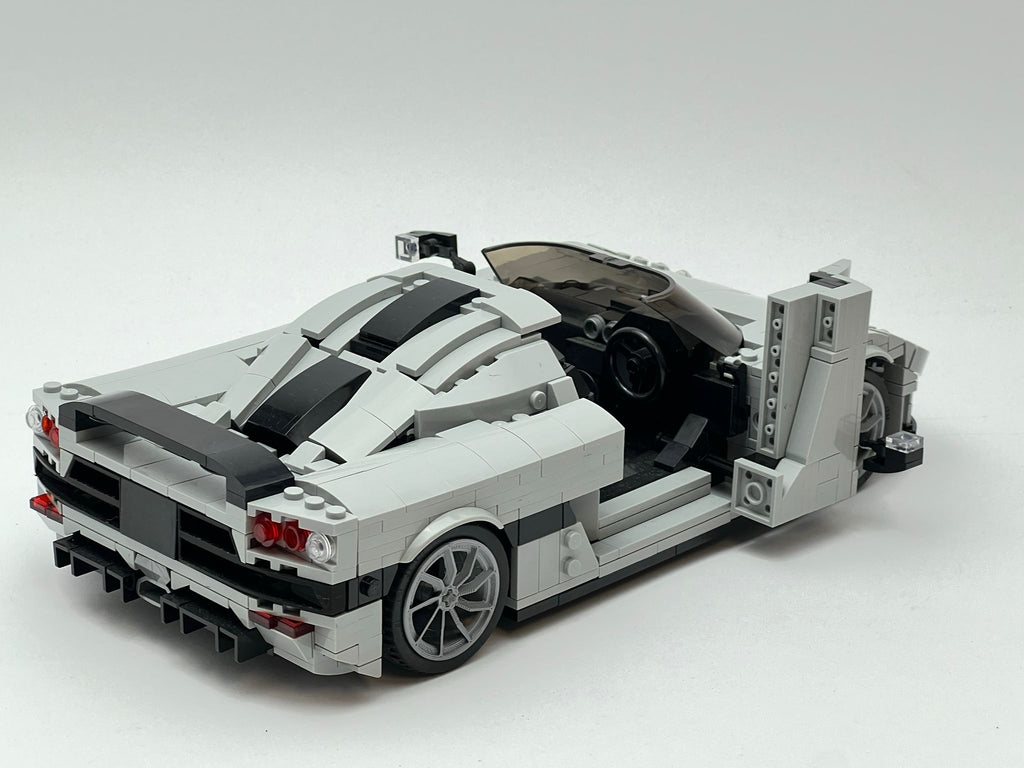 Koenigsegg CCX Brick Build Kit - 3DSupercarBricks