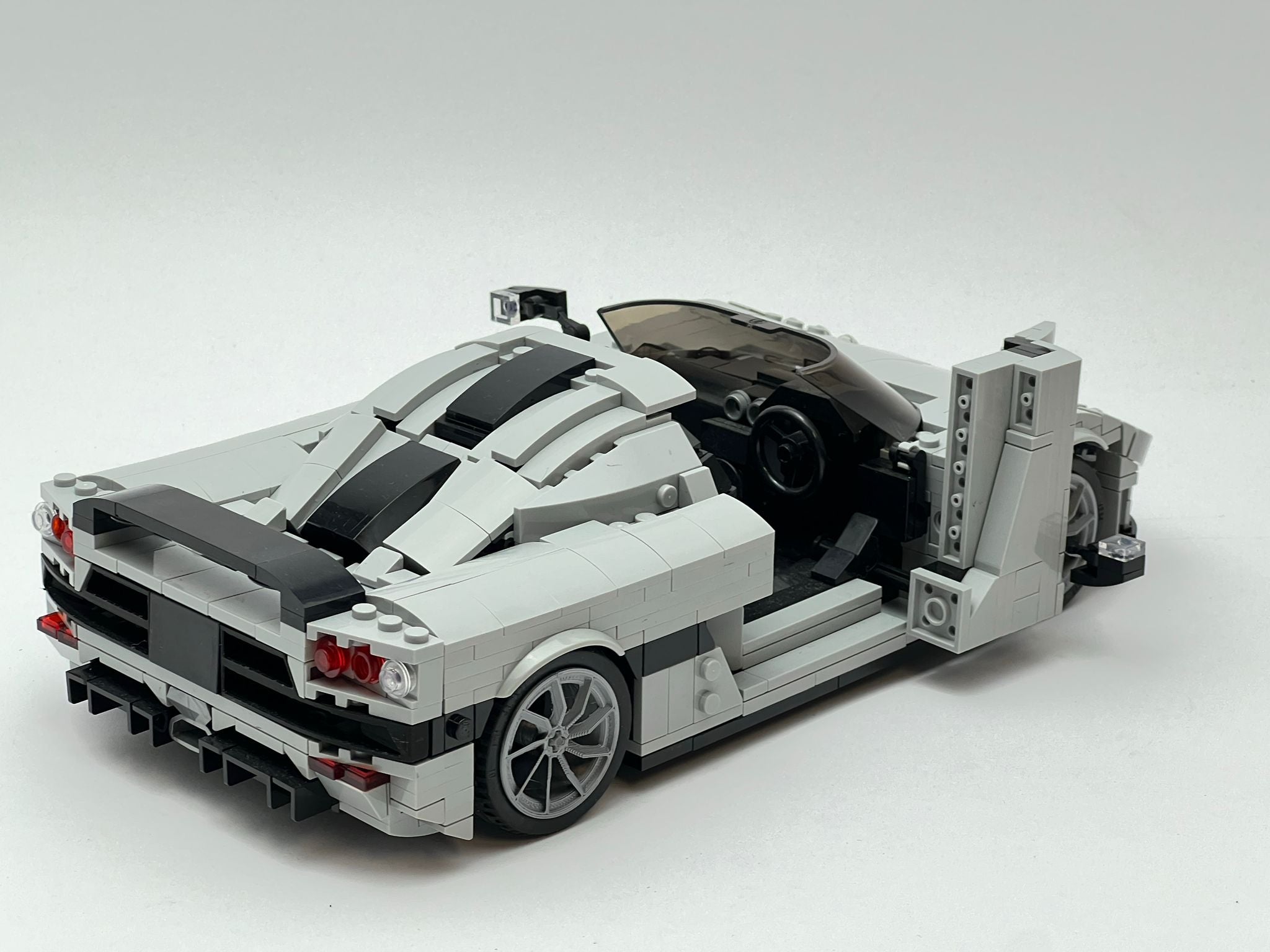 Koenigsegg CCX Brick Build Kit - 3DSupercarBricks