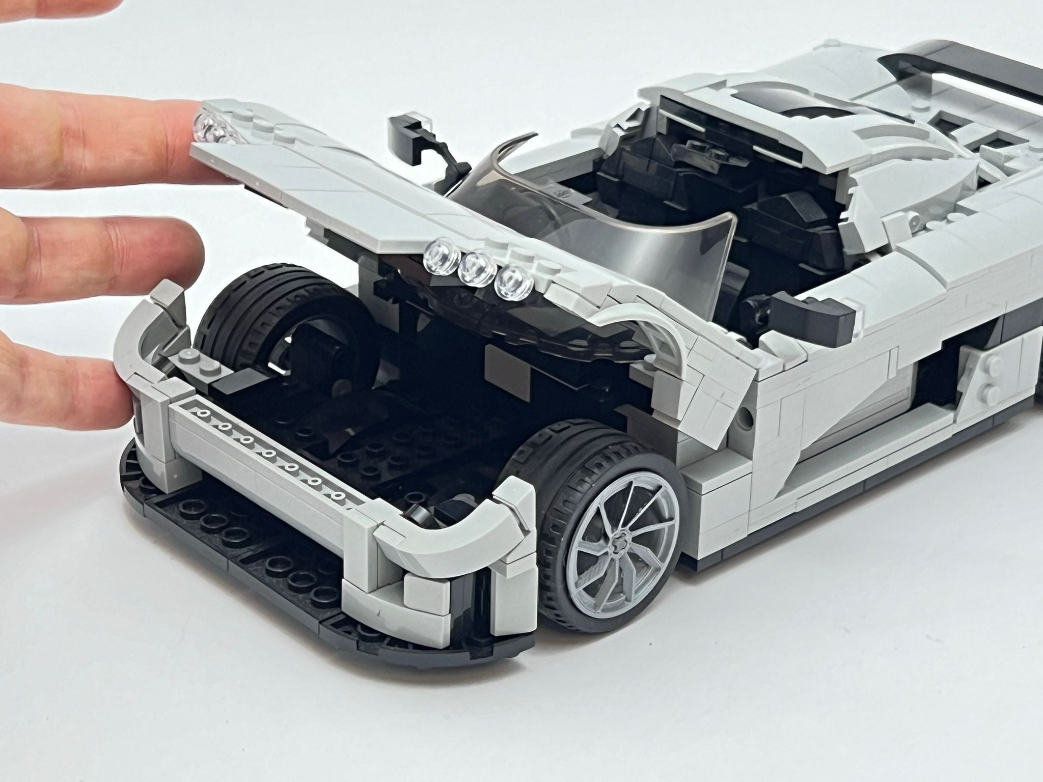 Koenigsegg CCX Custom LEGO® Brick Build Kit | 3DSupercarBricks