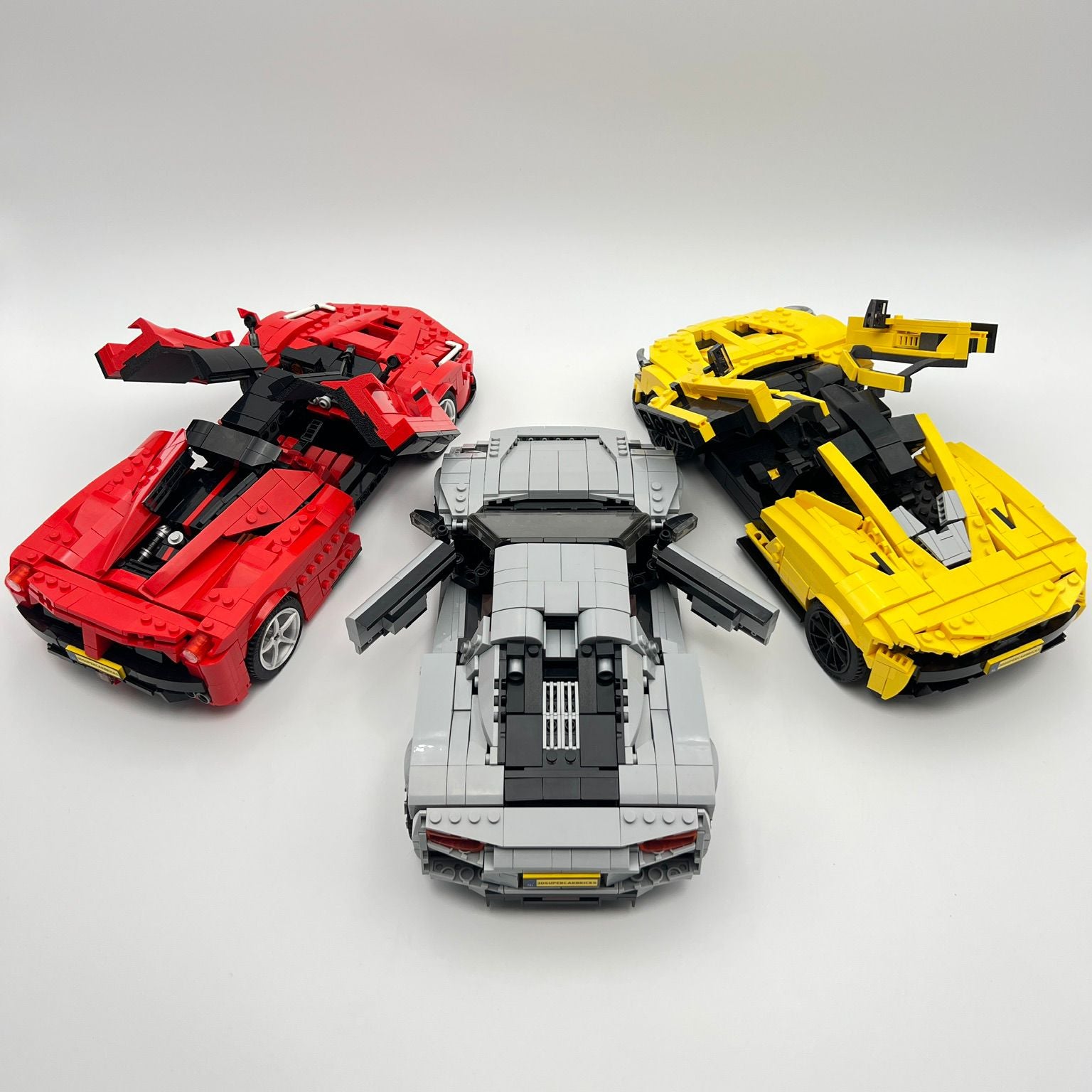 The Holy Trinity Bundle — P1 + LaFerrari + 918 - 3DSupercarBricks