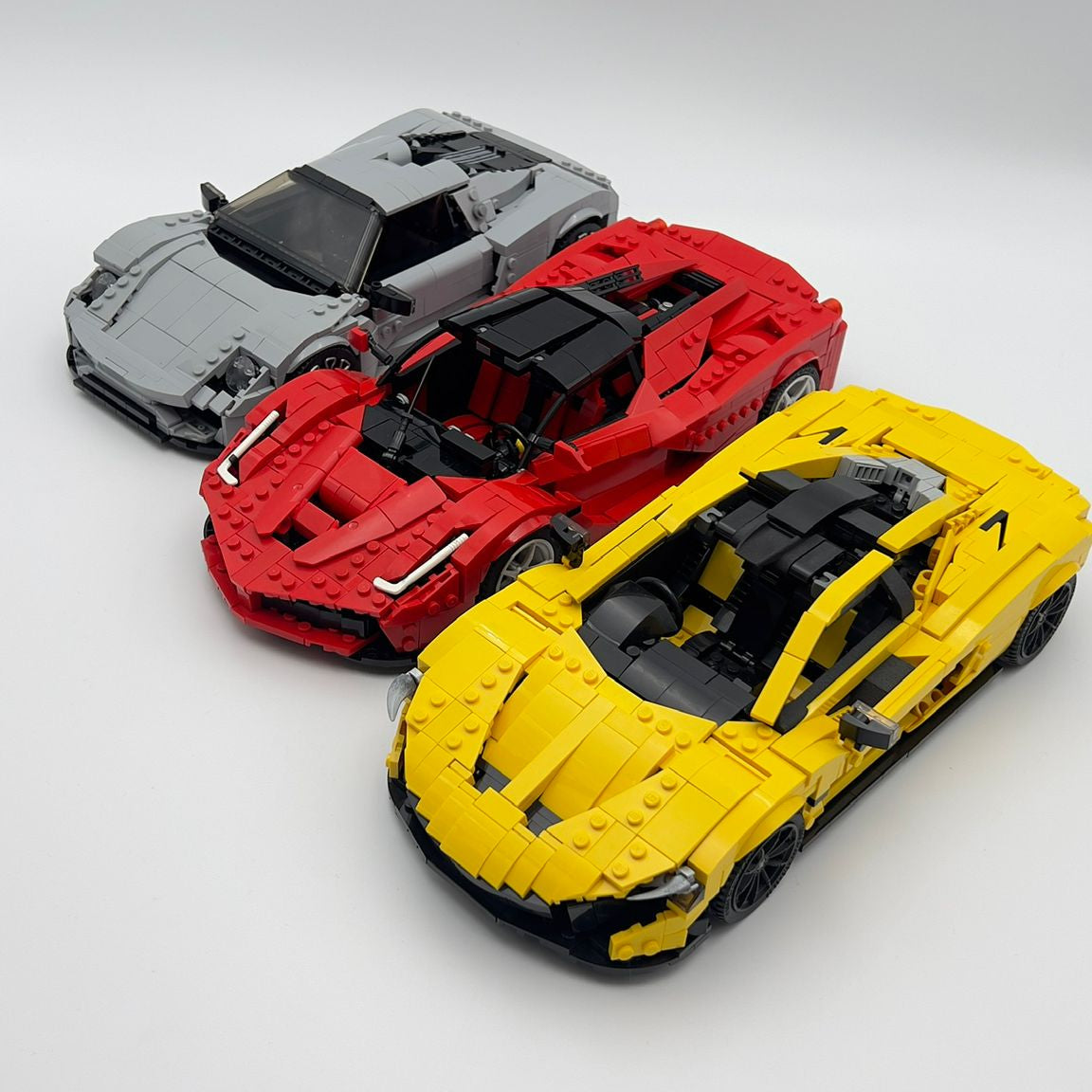 The Holy Trinity Bundle — P1 + LaFerrari + 918 - 3DSupercarBricks