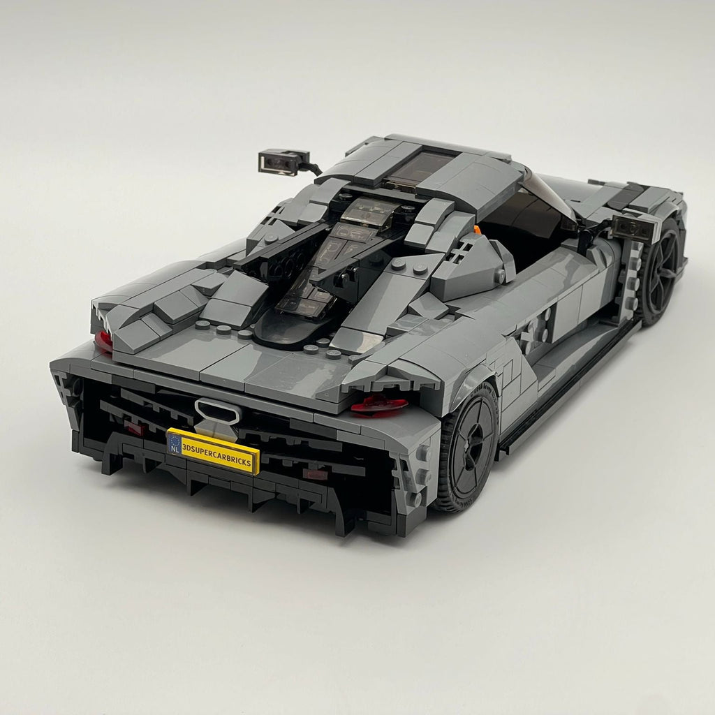 Koenigsegg Jesko Absolut Brick Build Kit - 3DSupercarBricks