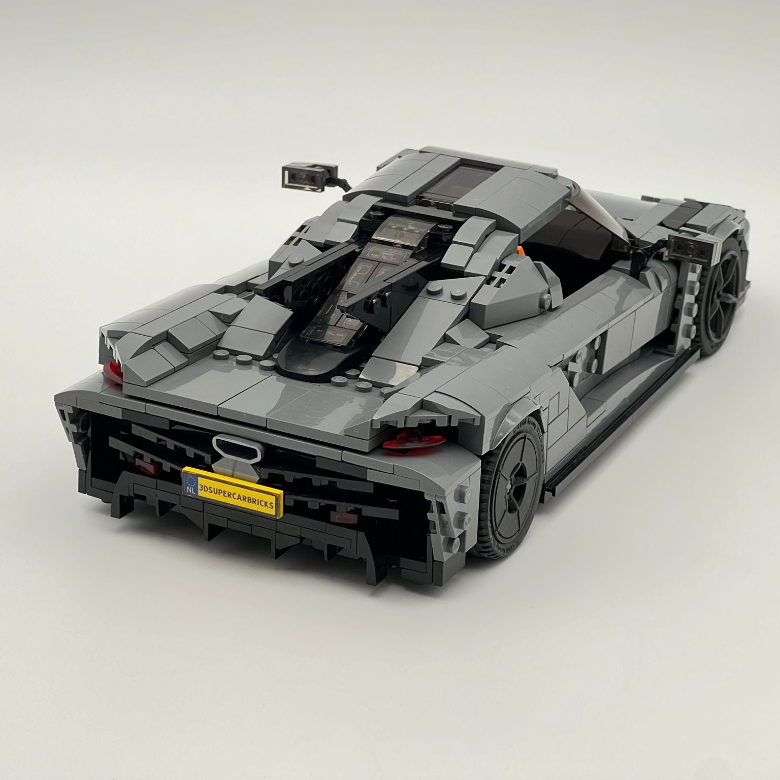 Koenigsegg Jesko Absolut Brick Build Kit - 3DSupercarBricks