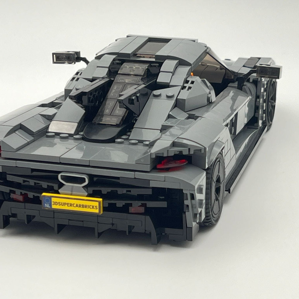 Koenigsegg Jesko Absolut Brick Build Kit - 3DSupercarBricks