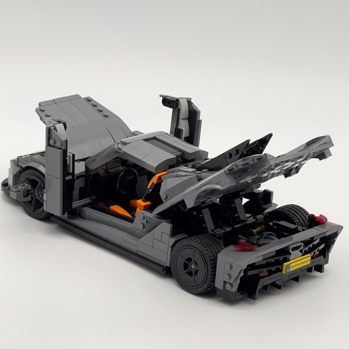 Koenigsegg Jesko Absolut Brick Build Kit - 3DSupercarBricks