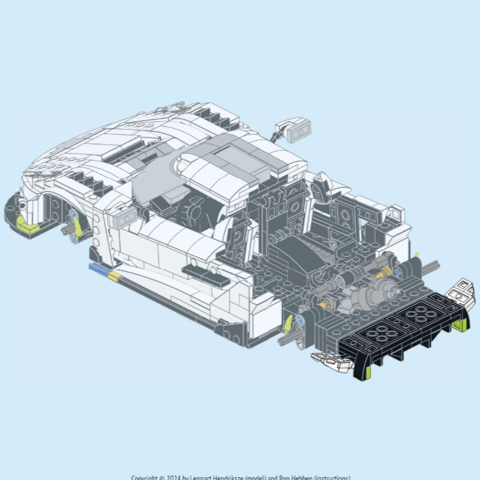 The Koenigsegg Collection — 6 Models - 3DSupercarBricks