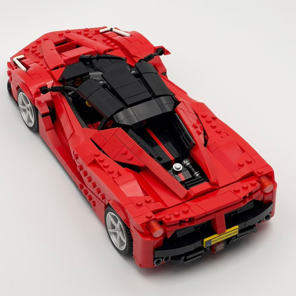 LaFerrari Brick Build Kit - 3DSupercarBricks