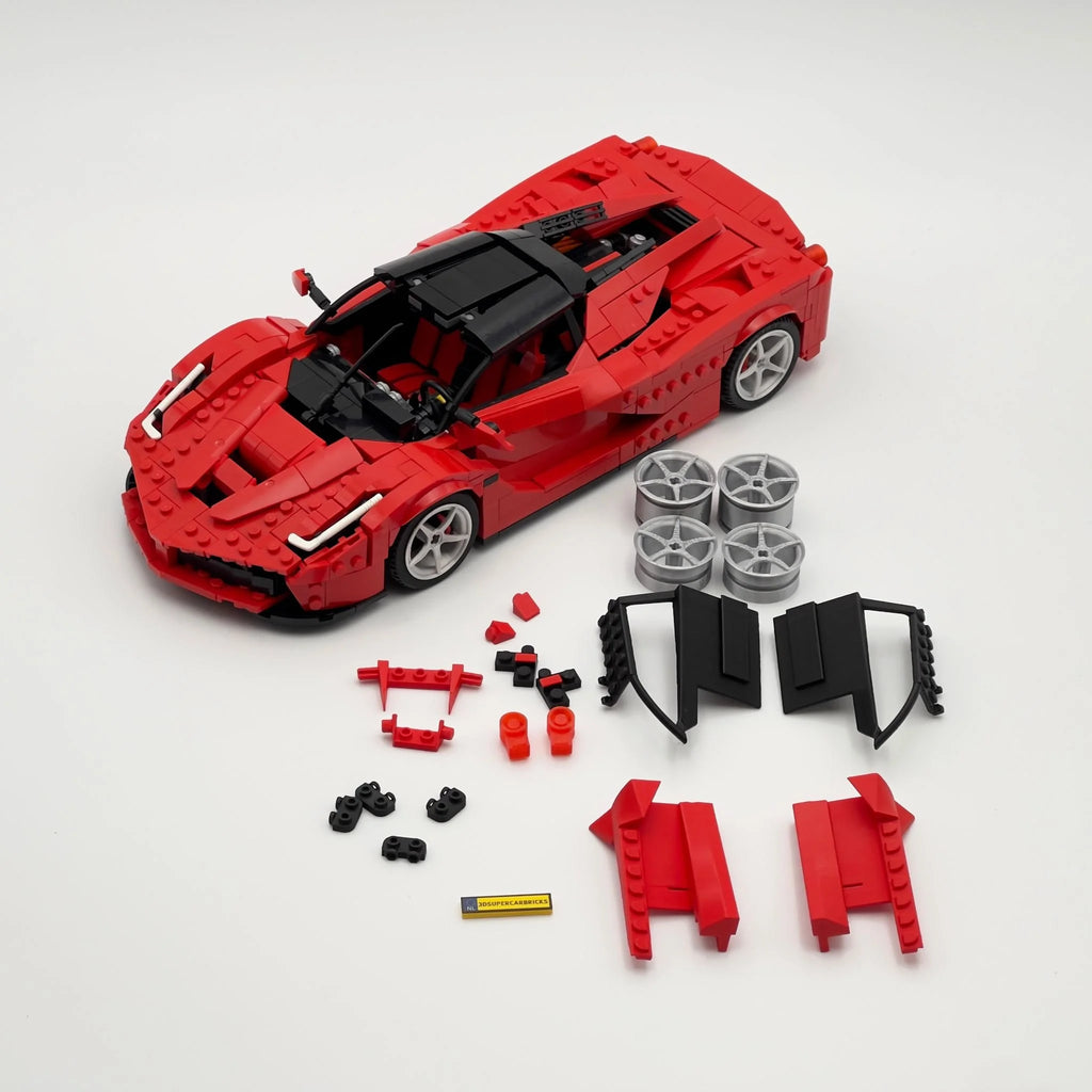 The Holy Trinity Bundle — P1 + LaFerrari + 918 - 3DSupercarBricks