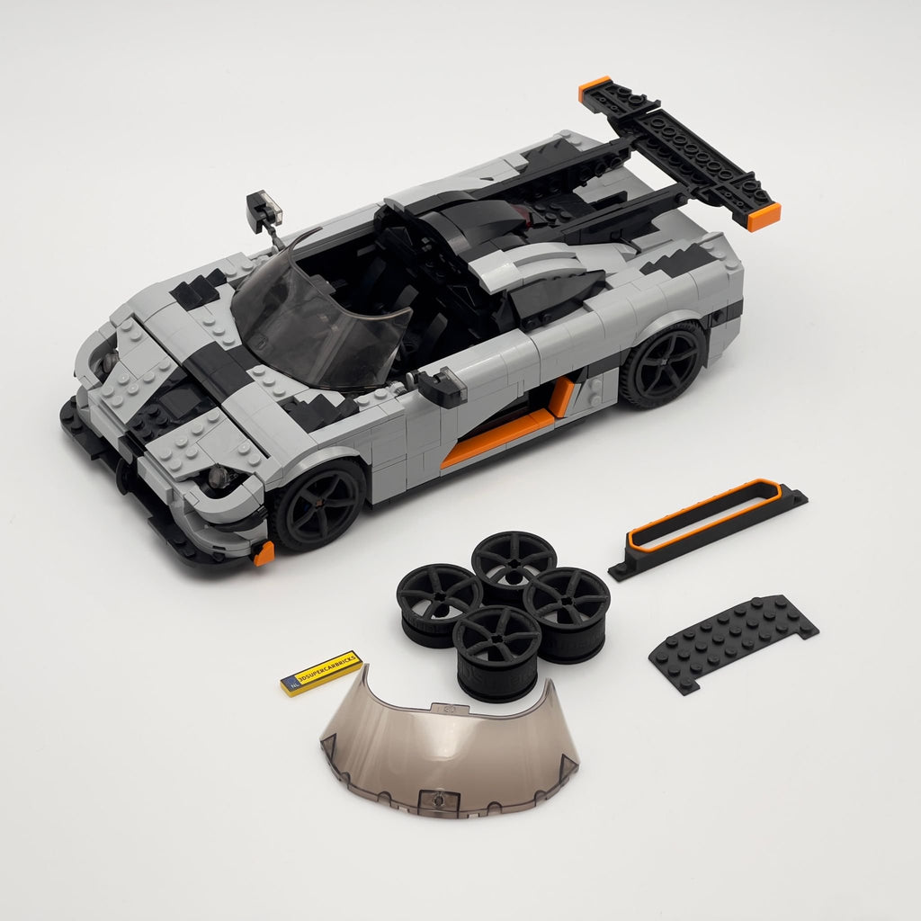 The Koenigsegg Collection — 6 Models - 3DSupercarBricks