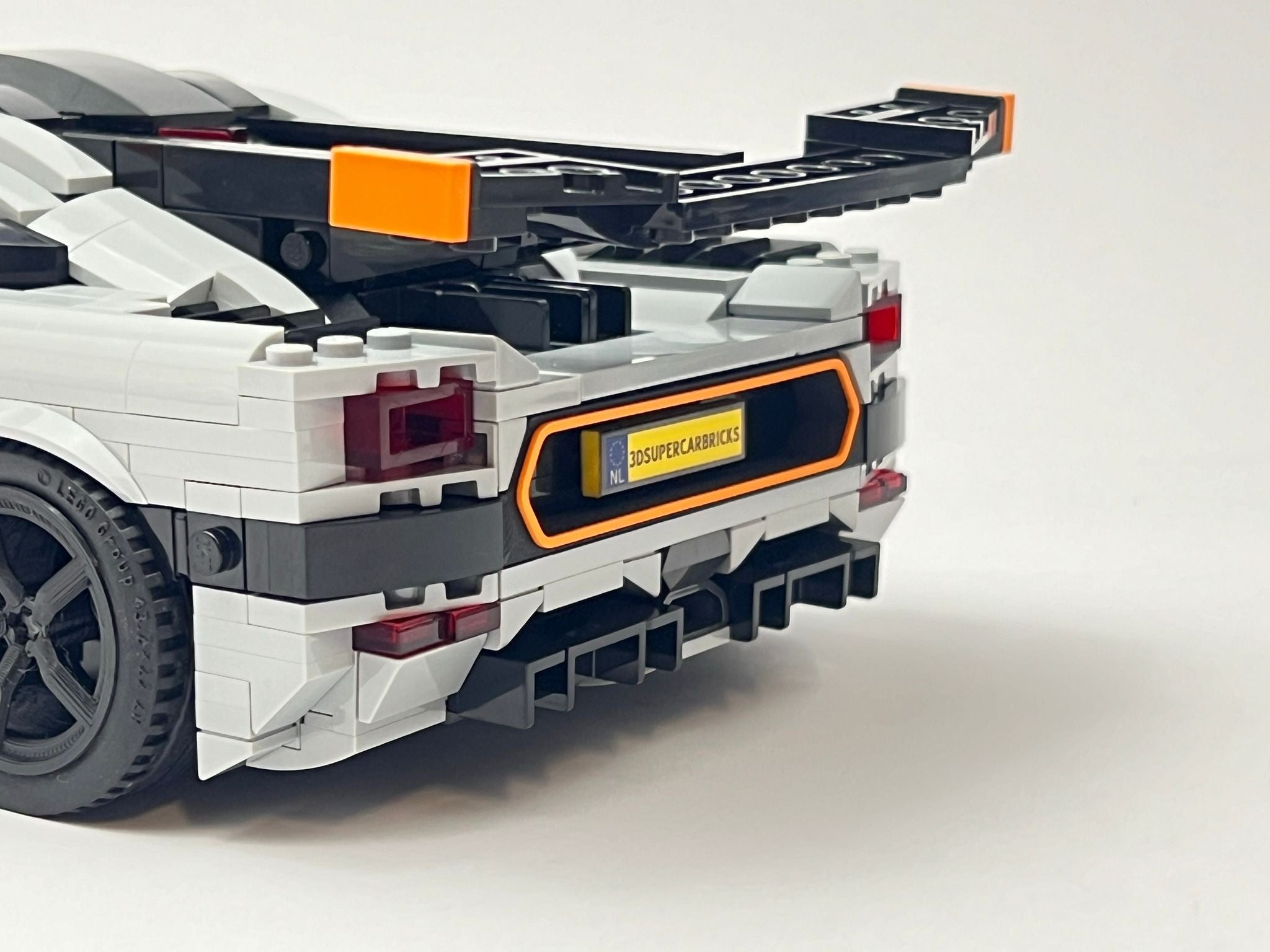 Koenigsegg One:1 Brick Build Kit - 3DSupercarBricks