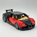 Bugatti Veyron Brick Build Kit - 3DSupercarBricks
