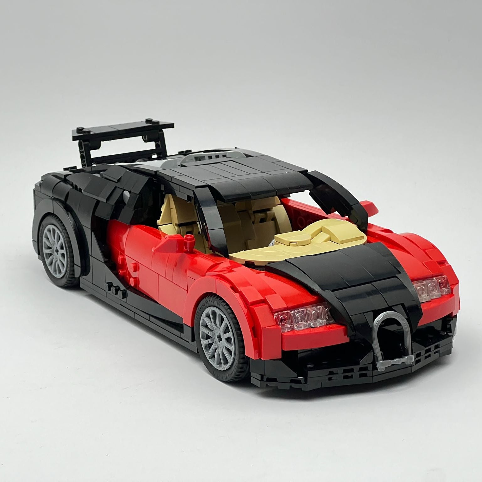 Bugatti Veyron Brick Build Kit - 3DSupercarBricks