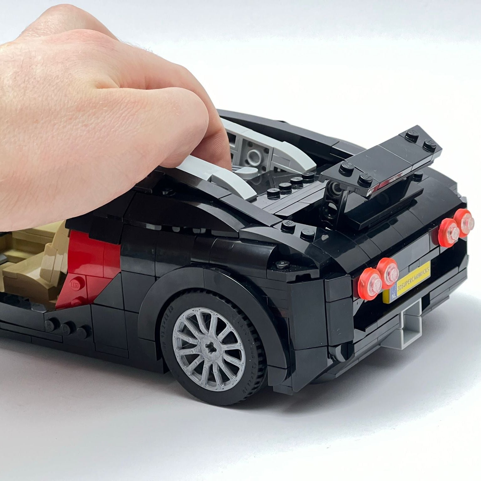 Bugatti Veyron Brick Build Kit - 3DSupercarBricks