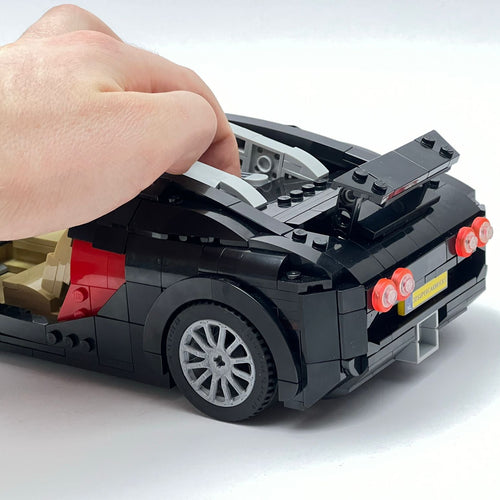 Bugatti Veyron Brick Build Kit - 3DSupercarBricks