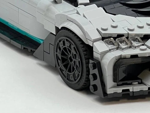 Custom 3D-Printed LEGO®-Compatible Wheels - 3DSupercarBricks